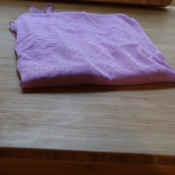 Free People Sheer Mockneck, Size Small, Pink - Picture 7 of 8